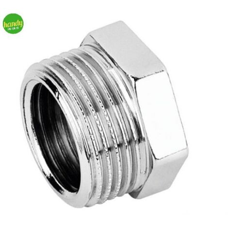 Riduzione in ottone cromato tiemme maschio 1/2 femmina 3/8