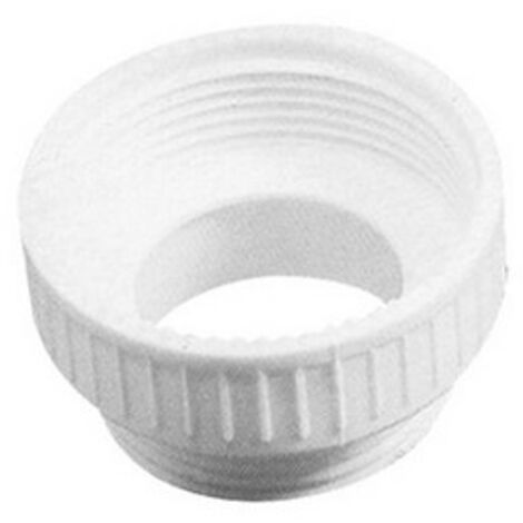 RIDUZIONE IN PVC PER SIFONI DA PORCELLANA A INOX M 1"1/4 x F 1"1/2 -CONF
