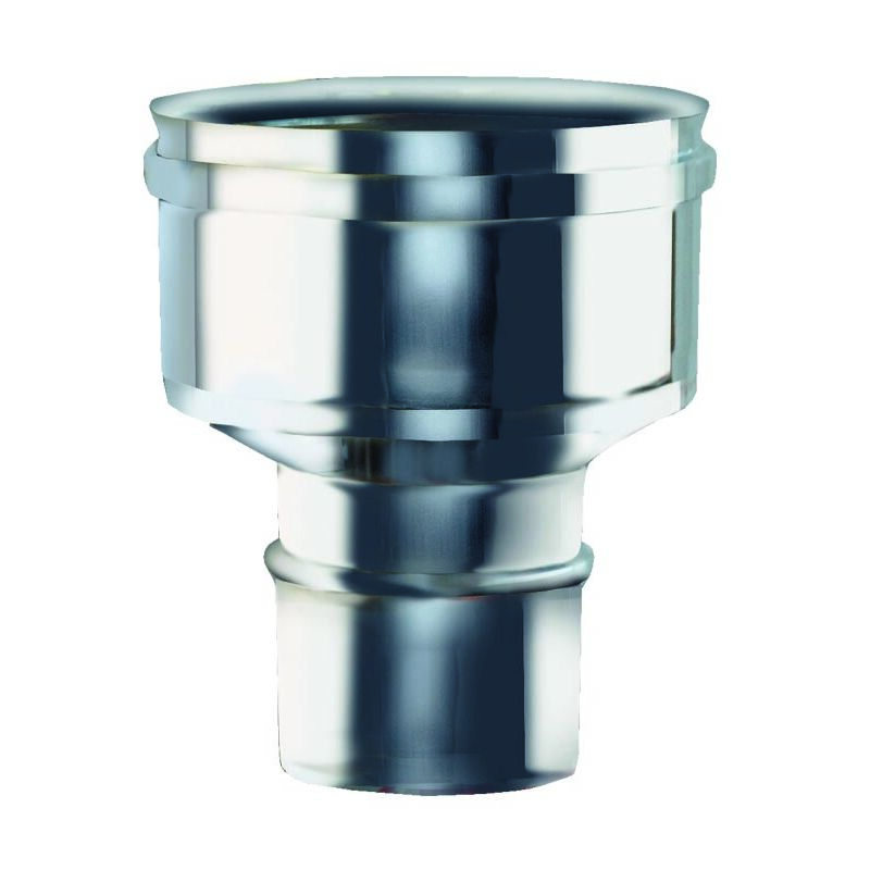 Raccord de chaudière (augmentation) mf - acier inoxydable réduction ps 130m-150f