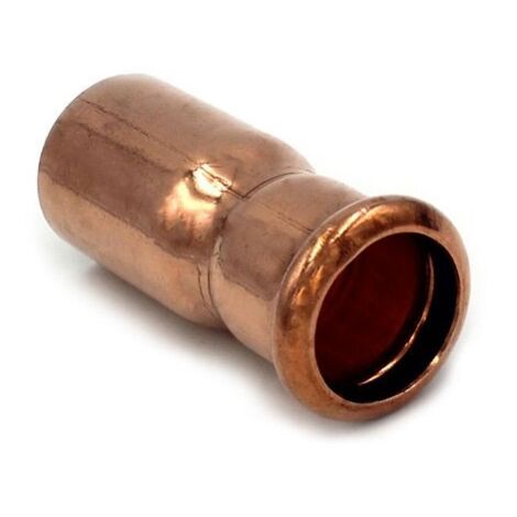 Riduzione M/F d.28x15 mm a pinzare rame 691028015