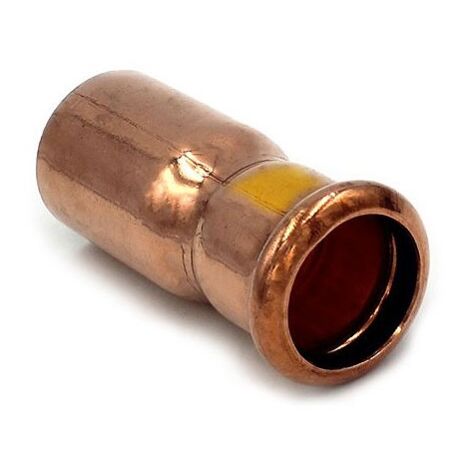Riduzione MF ø18 x 15 AESPRES GAS in rame a pressare 691018015G - -  RACCORDERIE METALLICHE - -