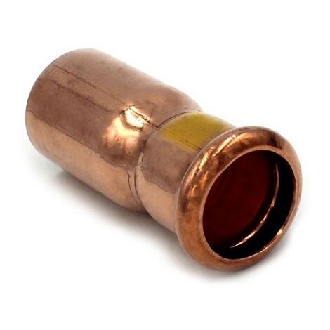 Riduzione MF ø22 x 15 AESPRES GAS in rame a pressare 691022015G - -  RACCORDERIE METALLICHE - -