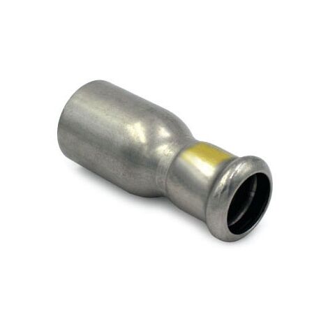 Riduzione MF ø28 x 18 Inox 316L a pressare GAS 191028018G - -  RACCORDERIE METALLICHE - -
