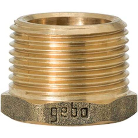 RIDUZIONE MF OTTONE 241 GEBO - 1"MX1/2F - 5 pezzi