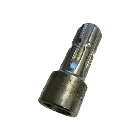 Riduzione per presa di forza zincata con foro Ø 35mm senza cava