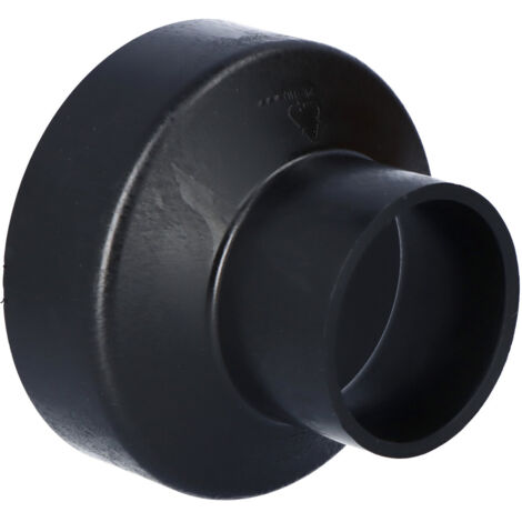 Riduzione (riduttore) PEHD 110x63 simmetrico corto, nero (HDPE fognatura)