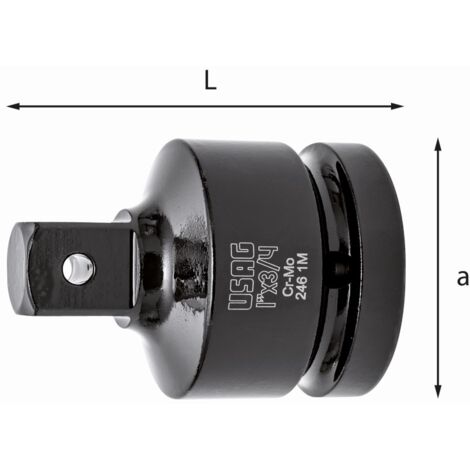 RIDUZIONE RIDUTTORE RINFORZATO PER CHIAVI BUSSOLE BUSSOLA 3/4 A 1/2 1" USAG 246 M