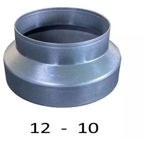RIDUZIONE X TUBI IN ALLUMINIO DA CM 12 A CM 10