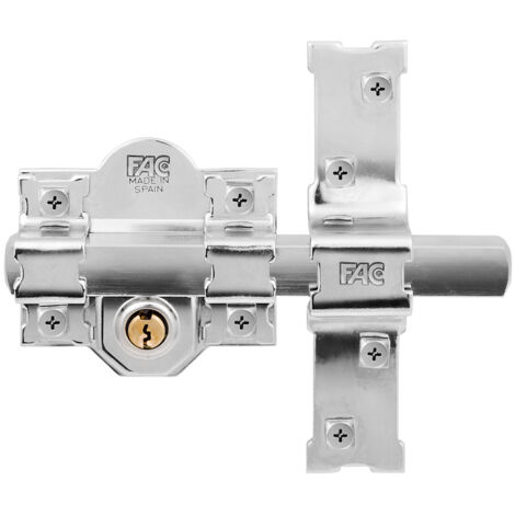 Riegel Fac 301 l80 dunkelgrau Stahl 80 mm