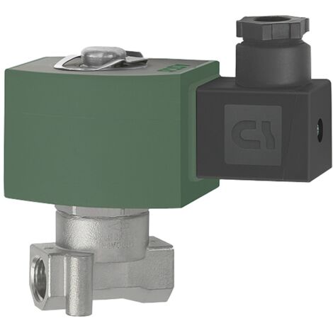 Riegler 2/2-Wege-MV., ES, NBR, NC, direktg., 24 V DC, G 1/4, PN 0-3,5 bar