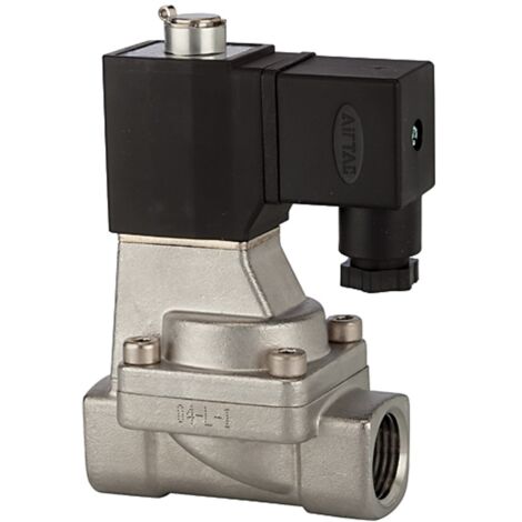 Riegler 2/2-Wege-MV., ES, NO, vorg.,230 V,50 Hz, G 3/4, PN 0,5-7 bar