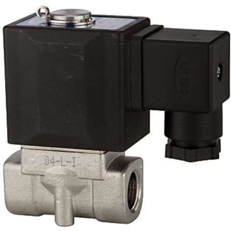 Riegler 2/2-Wege-MV., ES,NC,direktg.,230 V, 50 Hz, G 1/2, PN 0-10 bar