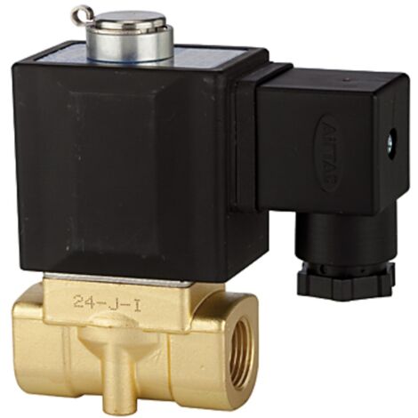 Riegler 2/2-Wege-MV., MS,NO,direktg.,230 V,50 Hz, G 1/8, PN 0-20 bar