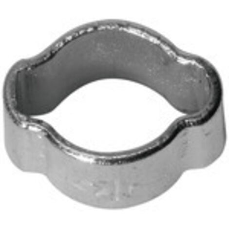 Riegler 2-Ohr-Schl.klemme »blow line« Stahl verz., Spannbereich 15-18 mm