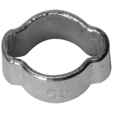 Riegler 2-Ohr-Schl.klemme »blow line« Stahl verz., Spannbereich 25-28 mm