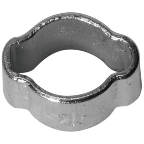Riegler 2-Ohr-Schl.klemme »blow line« Stahl verz., Spannbereich 43-46 mm