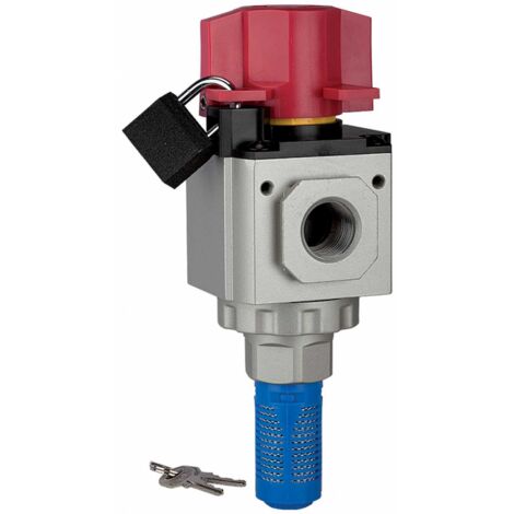 Riegler 3/2-Wege-Absperrventil »G«, BG 400, G 3/8, PE 0 - 9 bar