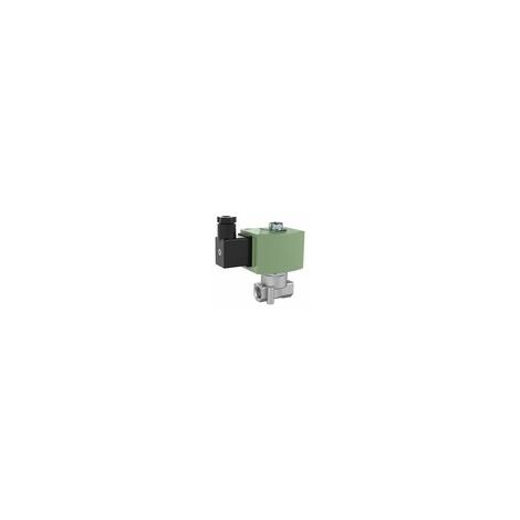 Riegler 3/2-Wege-MV., ES, NC, direktg., 230 V AC, NBR, G 1/4, PN 0-10 bar