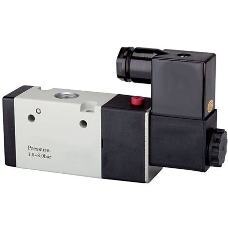 Riegler 3/2-Wegeven elektropn., monost., NC, G 1/8, 230V, 50 Hz, 500l/min