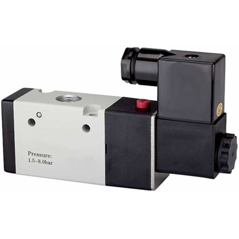 Riegler 3/2-Wegeven elektropn., monost., NC, G 1/8, 230V, 50 Hz, 750l/min