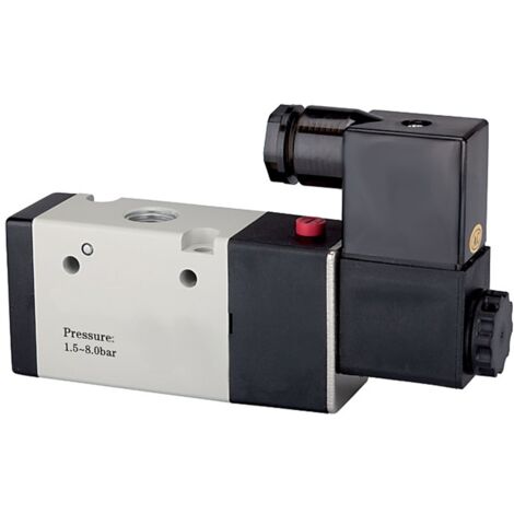 Riegler 3/2-Wegeven elektropn., monost., NO, G 1/4, 230V, 50 Hz, 850l/min