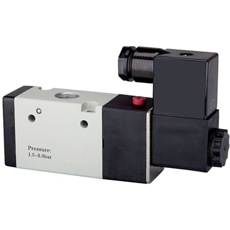 Riegler 3/2-Wegeventil elektropneum., monostabil, NC, G 3/8, 24 V DC