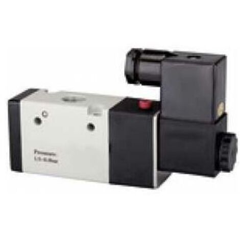 Riegler 3/2-Wegeventil elektropneum., monostabil, NO, M5, 230 V, 50 Hz