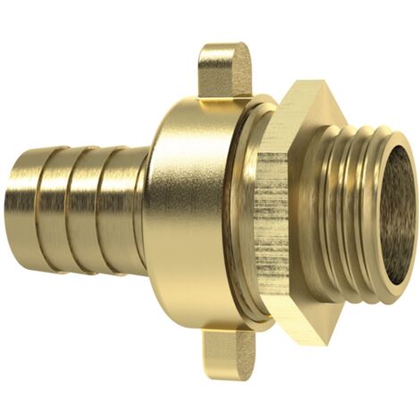 Riegler 3/3 Standrohrver., G 1/2 AGx13, Mutter 3/4", flachd., leicht, MS