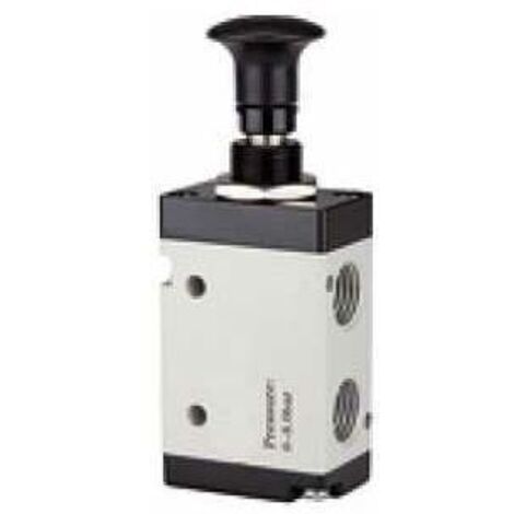 Riegler 5/2-Wegeventil, Druckknopfbetätigung, »3L«, G 1/4, 850l/min