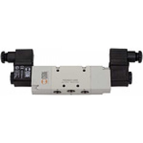 Riegler 5/2-Wegeventil, elektropneumatisch, bistabil G 1/2, 230 V, 50 Hz