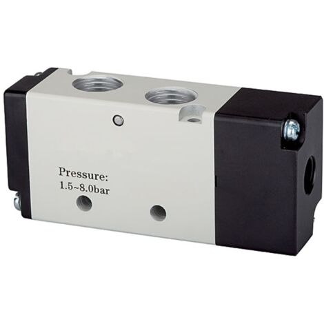 Riegler 5/2-Wegeventil, pneumatisch, »4A «, monostabil, G 1/8, 500l/min