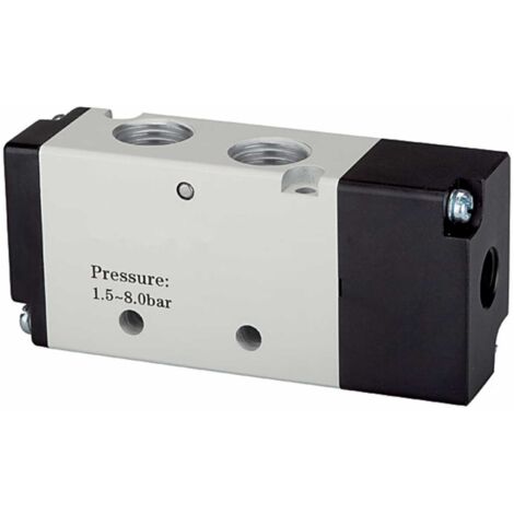 Riegler 5/2-Wegeventil, pneumatisch, »4A«, monostabil, G 3/8