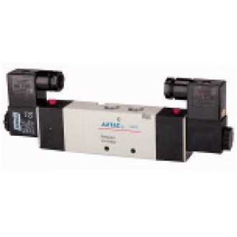 Riegler 5/3-Wegeven elektropneum. Mitte entl., G 1/4 230V 50Hz 550l/min
