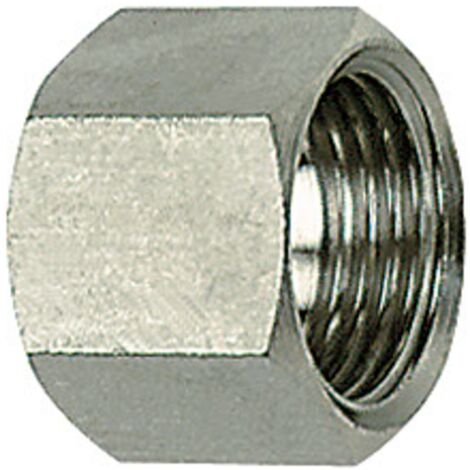Riegler 6-kant-Überwurfmutter, G 1/4, für Tüllengröße LW 4/6, ES 1.4571