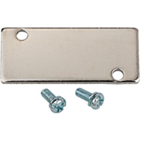 Riegler Abdeckplatte für Grundplatte, Anschluss G 1/8, G 1/4