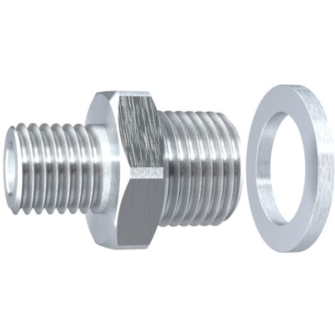 Riegler Anschlussnippel für Flachsauger, rund »PFG«, G 1/4 AG, Ø 60-80 mm