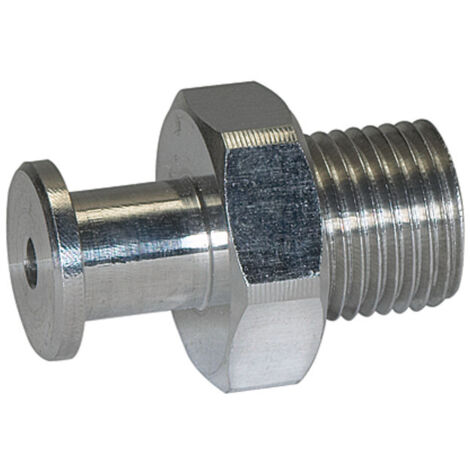 Riegler Anschlussnippel für Flachsauger, rund »PFG«, M5 AG, Ã˜ 5-10 mm