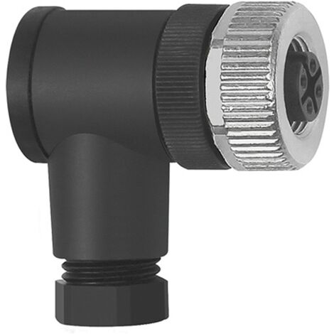 Riegler Anschlussstecker Winkelform, 4-polig, ohne Kabel
