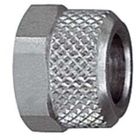 Riegler Ãœberwurfmutter, M12x1,0, für Schlauch 8/6 mm, SW 14, MS vern.