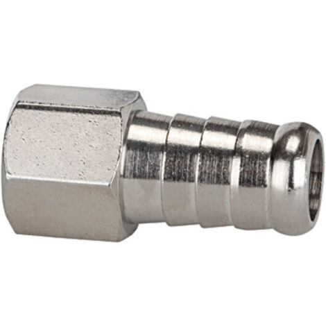 Riegler Aufschraubschlauchtülle, G 1/8 i., für Schlauch LW 10, MS vern.