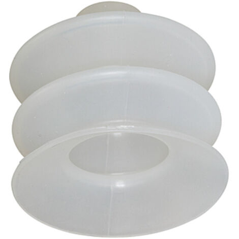 Riegler Balgsauger, rund 2,5 Falten, Material Silikon, »FG«, Ø 12 mm