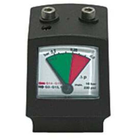 Riegler Differenzdruckmanometer, eckig, für »FUTURA« und »multifix«
