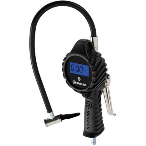 Riegler Digitaler Handreifenfüllmesser HS, Mano Ø 80 mm, 0-12 bar