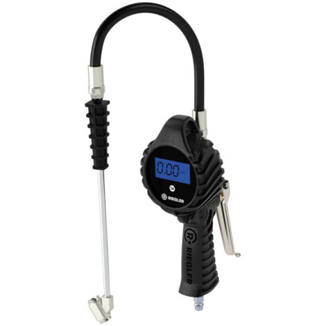 Riegler Digitaler Handreifenfüllmesser TS, Mano Ø 80 mm, 0-12 bar