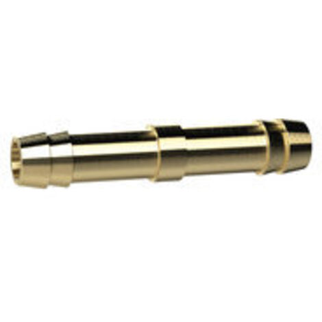 Riegler Doppelschlauchtülle, für Schlauch LW 19 mm, Messing, L=71mm
