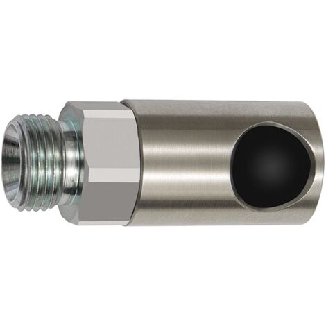 Riegler Druckknopf-Sicherheitskupplung NW 6, ISO 6150 C, ES, G 1/4 AG