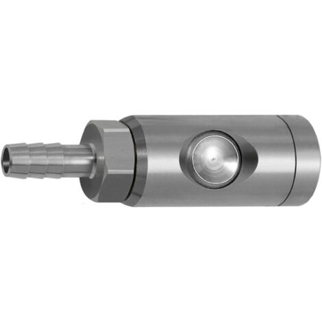 Riegler Druckknopf-Sicherheitskupplung NW 7,4, drehbar, ES, Tülle LW 6