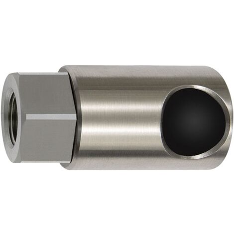 Riegler Druckknopf-Sicherheitskupplung NW 8, ISO 6150 C, ES, G 1/2 IG