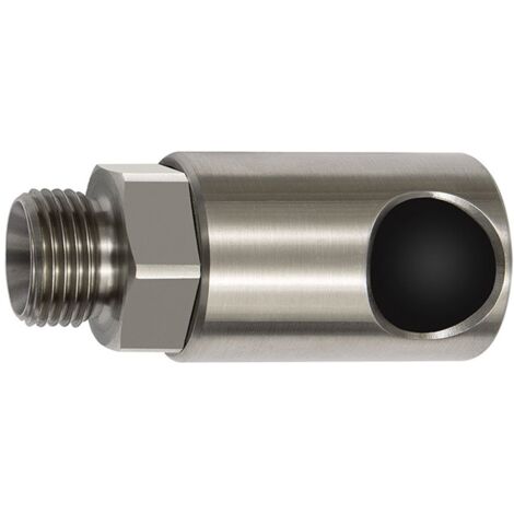 Riegler Druckknopf-Sicherheitskupplung NW 8, ISO 6150 C, ES, G 3/8 AG