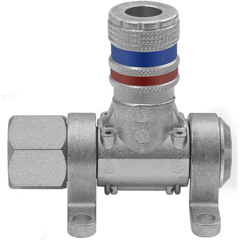 Riegler Druckluftverteiler »Multi-Link«, 4 Sicherheitskupplungen NW 7,6